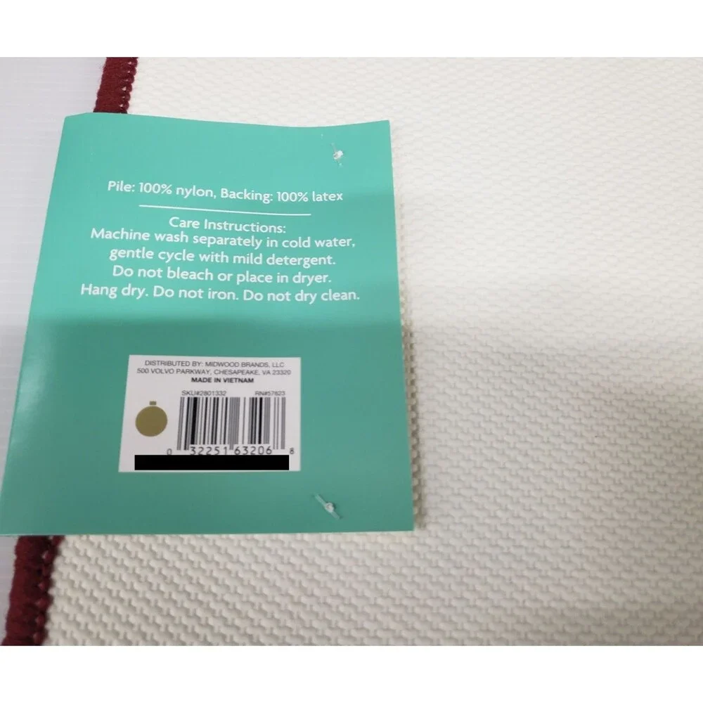 Printed Kitchen Nylon Rug (15